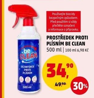 Prostředek proti plísním Be Clean