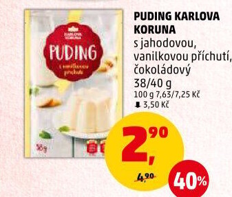 Pudink Karlova Koruna