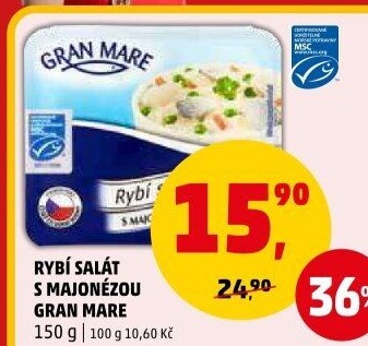 Rybí salát s majonézou Gran Mare