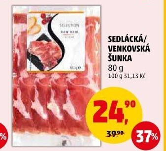 Sedlácká šunka Selection