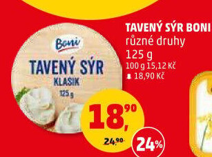 Sýr tavený Boni