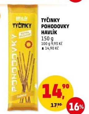 Tyčinky Pohodovky Havlík