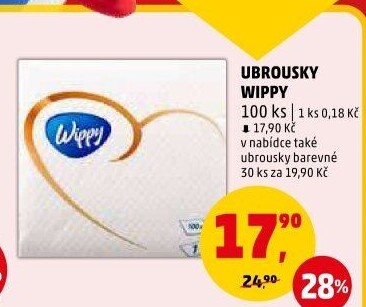 Ubrousky papírové Wippy