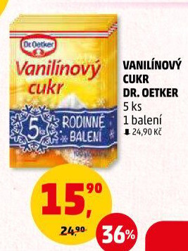 Vanilínový cukr Dr. Oetker