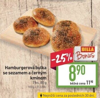 Bulka na hamburger