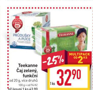Čaj zelený Teekanne