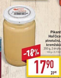 Hořčice plnotučná Pikant