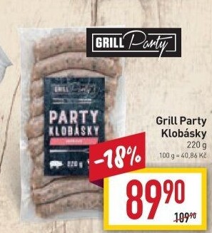 Klobásy Grill Party