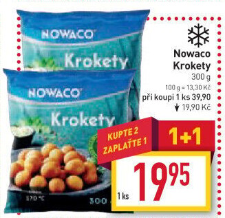 Krokety mražené Nowaco