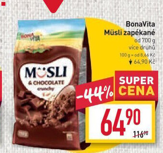 Müsli zapékané Bonavita