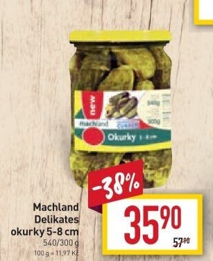 Okurky delikates Machland