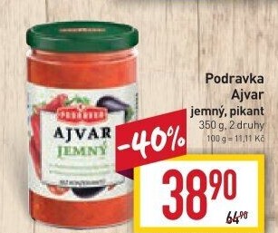 Omáčka Ajvar Podravka
