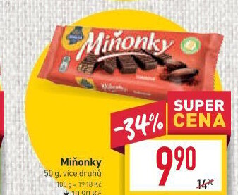 Oplatky Miňonky Opavia