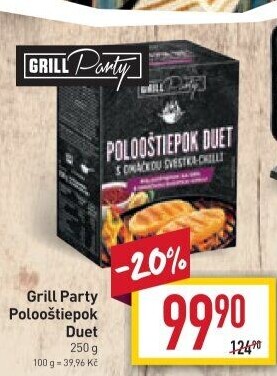 Sýr Polooštiepok duet na gril Grill Party