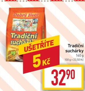 Tradiční suchar Dobrý Život