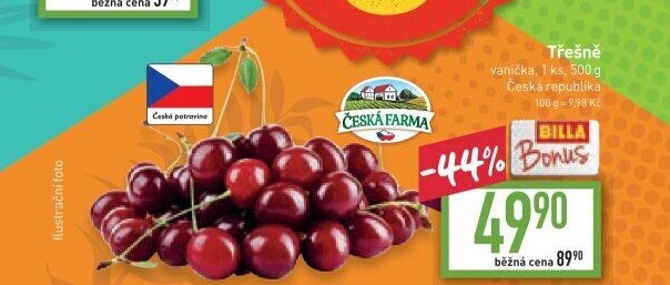 Třešně Česká farma