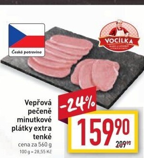 Vepřová pečeně Vocílka