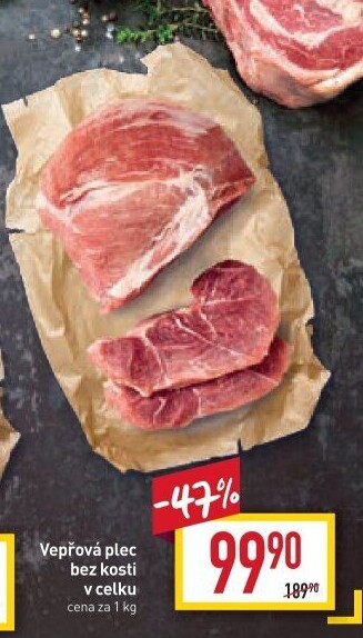 Vepřová plec bez kosti