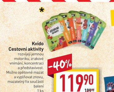 Vzdělávací hra Kvído - Cestovní aktivity Albi