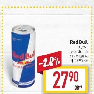 Energetický nápoj Red Bull