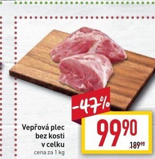 Vepřová plec bez kosti