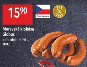 Moravská klobása Globus