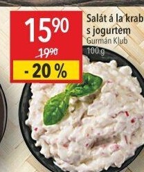 Salát a la krab s jogurtem