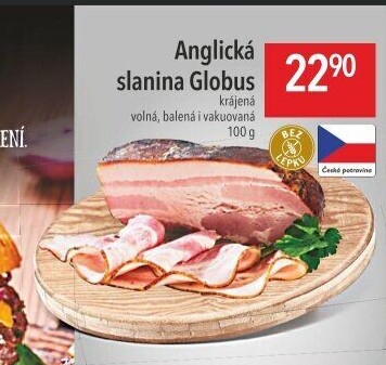Anglická slanina Globus