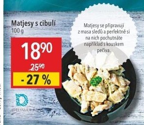 Matjesy s cibulí