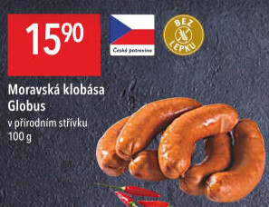 Moravská klobása Globus