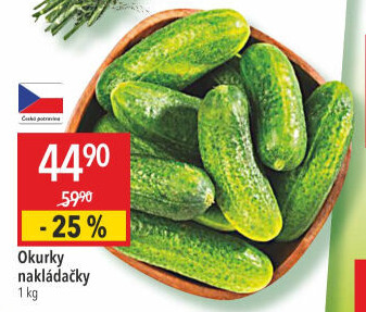 Okurky nakládačky