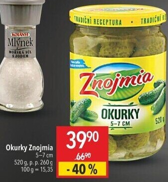 Okurky Znojmia