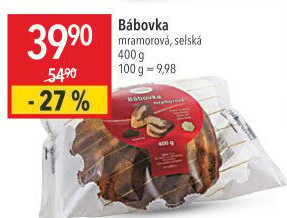 Bábovka Goldfein