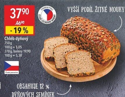 Chléb dýňový