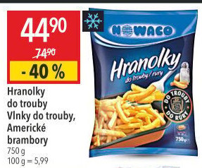 Hranolky mražené Nowaco