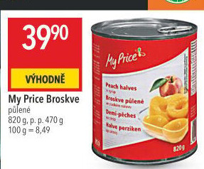 Kompot broskve My Price