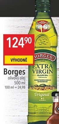 Olivový olej extra panenský Borges
