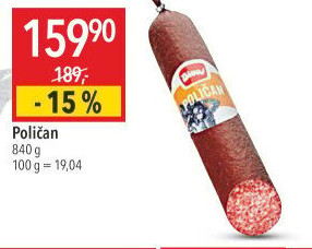 Salám Poličan Bivoj