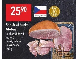 Šunka sedlácká výběrová Globus