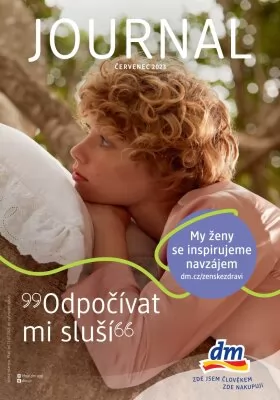 akční leták dm drogerie 13.7.2023-9.8.2023