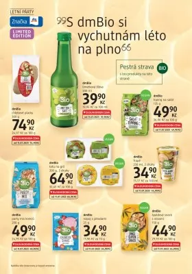 akční leták dm drogerie 13.7.2023-9.8.2023