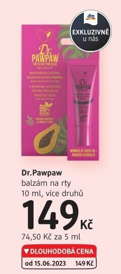 Balzám na rty Dr.Pawpaw