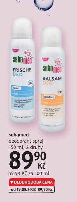 Deodorant sprej Sebamed