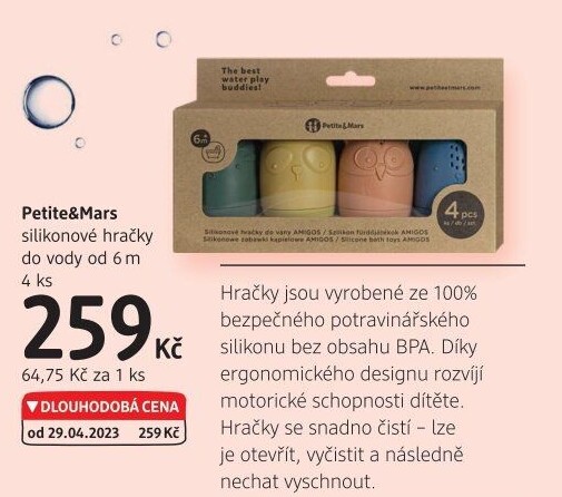 Hračky do vody Petite&amp