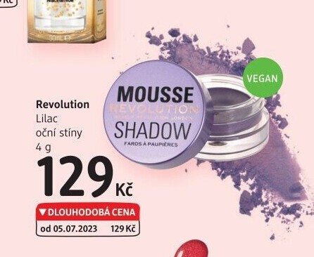 Oční stíny Mousse Revolution