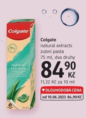Pasty na zuby Natural Extracts Colgate