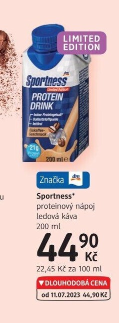 Proteinový nápoj Sportness