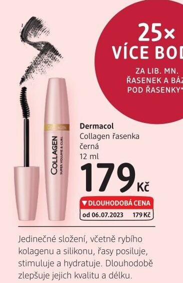 Řasenka Collagen Dermacol