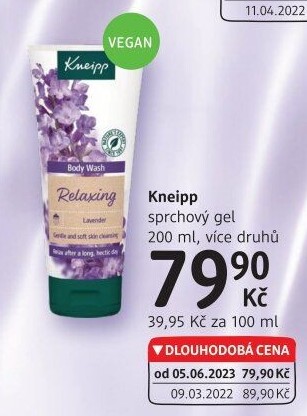 Sprchový gel Kneipp