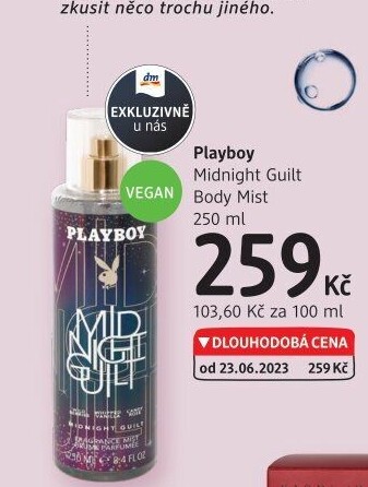 Sprej tělový Playboy
